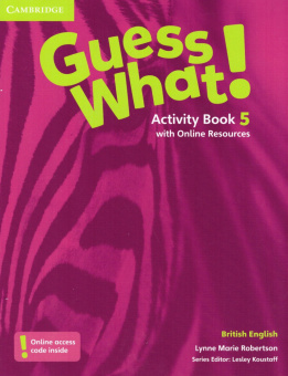 Guess What! Level 5 Activity Book with Online Resources купить