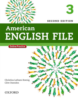 American English File Second edition Level 3 Student Book with Online Skills купить