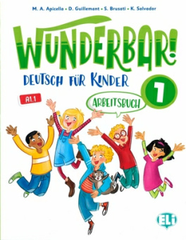 Wunderbar! 1 Arbeitsbuch + Audio-CD купить