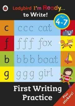 Ladybird: I'm Ready to Write: First Writing Practice - Sticker Activity Book купить