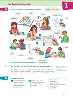 Klasse! A1.1 Kursbuch - Hybrid купить