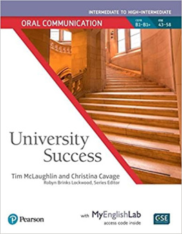 University Success Intermediate Level Oral Communication Student Book with MyEnglishLab купить