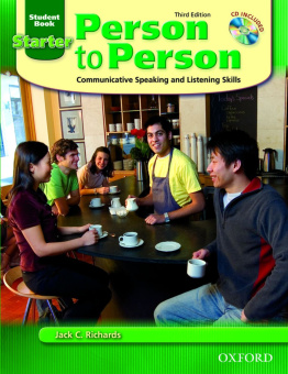 Person to Person Third Edition Starter Student Book (with Student Audio CD) купить