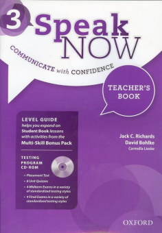 Speak Now 3 Teacher's Book with Testing CD-ROM and Online Practice купить