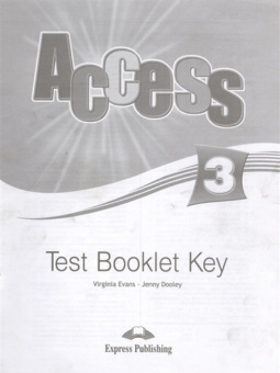 Access 3 Test Booklet Key купить