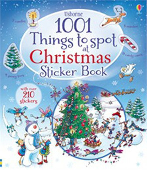 1001 Christmas Things to Spot - Sticker Book купить