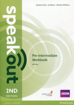 Speakout Second Edition Pre-Intermediate Workbook with Key купить