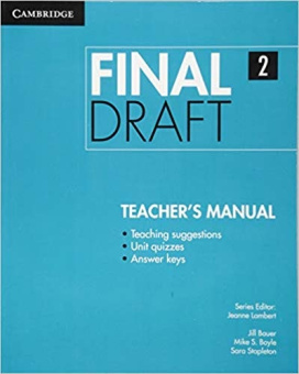 Final Draft 2 Teacher's Manual купить