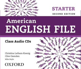 American English File Second edition Starter Class Audio CDs купить