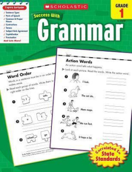 Scholastic Success With Grammar: Grade 1 купить