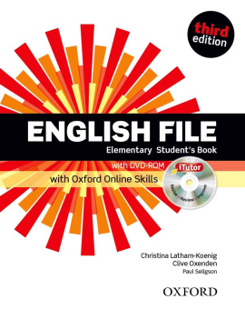 English File Third Edition Elementary Student's Book with iTutor & Online Skills купить