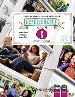 Experiencias 8 Libro del alumno + audio descargable купить