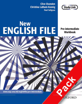 New English File Pre-intermediate Workbook (without key) with MultiROM Pack купить