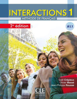 Interactions 2eme edition  1  A1.1  Livre de l’eleve + Audio telechargeable en ligne купить
