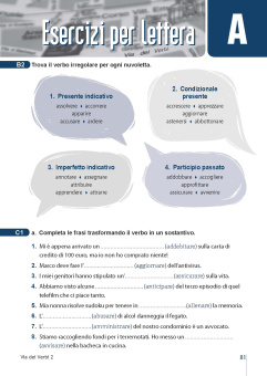 Via dei verbi 2 - B2-C2 купить