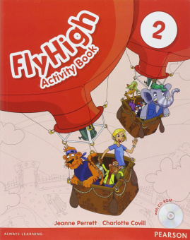 Fly High 2 Activity Book (with CD-ROM) купить