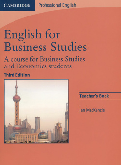 English for Business Studies (Third Edition) Teacher's Book купить