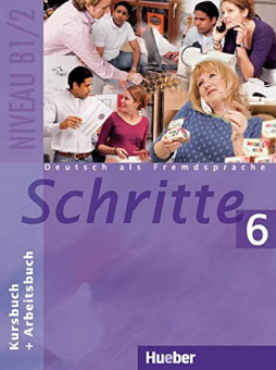 Schritte 6 Kursbuch + Arbeitsbuch купить