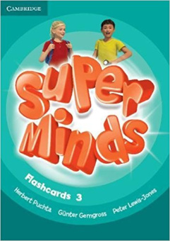Super Minds Level 3 Flashcards (Pack of 83) купить