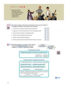 Nuovo Progetto italiano Junior 2 Libro + Quaderno + Tracce audio, QR code + Video купить