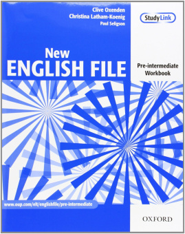New English File Pre-intermediate Workbook (without key) купить