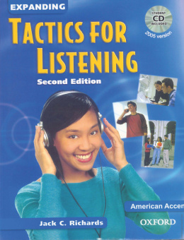 Tactics for Listening Second Edition Expanding Student Book with Audio CD купить