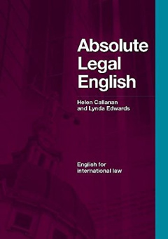 DBE: Absolute Legal English with CD купить