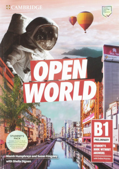 Open World Preliminary Student's Book Pack (SB wo Answers w Online Practice and WB wo Answers w Audio Download) купить