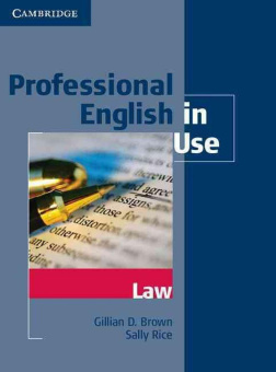 Professional English in Use Law Book with answers купить