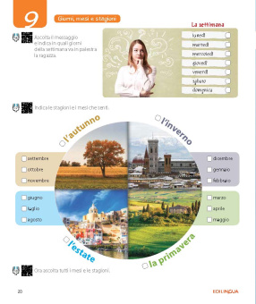 NUOVO Vocabolario Visuale + Tracce audio, QR code купить