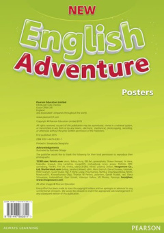 New English Adventure 1 Posters купить