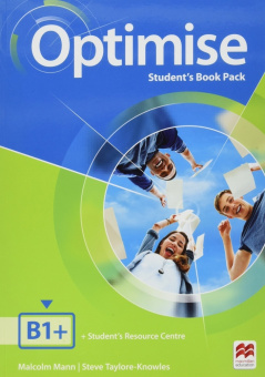 Optimise B1+ Students Book Pack купить