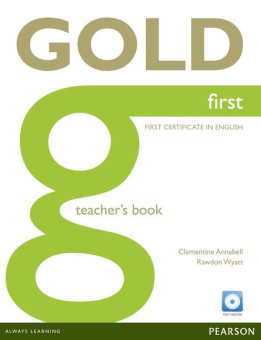 Gold First Teacher's Book (with Test Master CD-ROM) купить