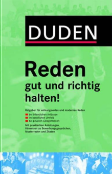 Duden Reden gut und richtig halten! (Hardcover) купить