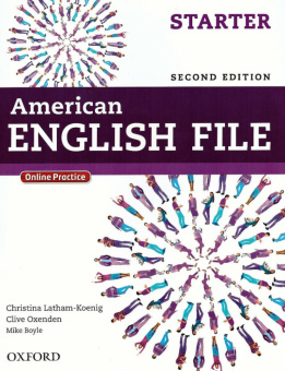 American English File Second edition Starter Student Book with Online Skills купить