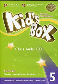 Kid's Box Updated edition 5 Class Audio CDs (3) купить