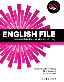 English File Third Edition Intermediate Plus Workbook with key купить