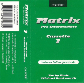 Matrix Pre-Intermediate Class Cassettes (2) купить