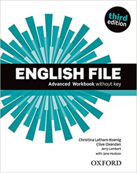 English File Third Edition Advanced Workbook without key купить