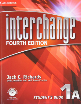 Interchange Fourth Edition 1 Student's Book A with Self-study DVD-ROM купить