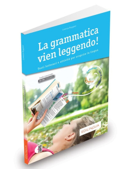 La grammatica vien leggendo + Tracce audio, QR code купить