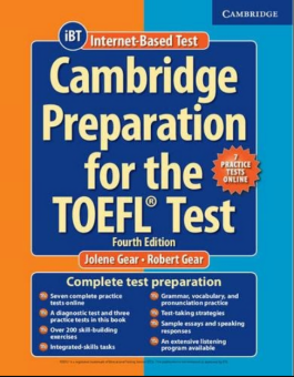 Cambridge Preparation for the TOEFL Test (Fourth Edition) Book with Online Practice Tests and Audio купить