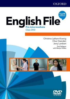 English File Fourth Edition Pre-intermediate Class DVD купить