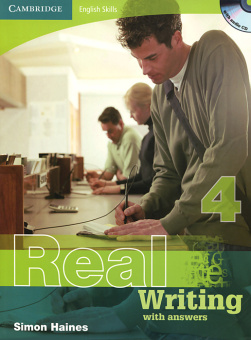 Cambridge English Skills: Real Writing Level 4 Book with answers and Audio CD купить