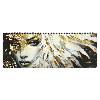 Планинг недатированный ESCALADA ДЕВУШКА (размер 310x130 мм, 64 л., твёрдый переплёт с поролоном, искусственная кожа) купить
