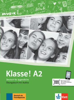 Klasse! A2 Übungsbuch mit Audios online купить