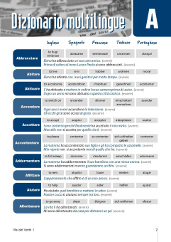 Via dei verbi 1 - A1-B1 купить