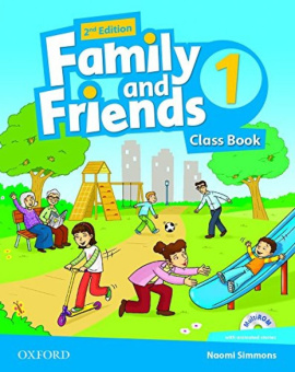 Family and Friends Second Edition 1 Class Book and multiROM Pack купить