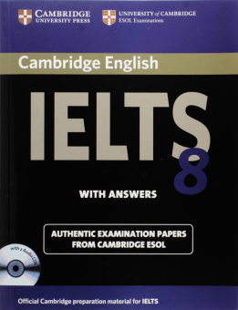 Cambridge IELTS 8 Student's Book Self-study Pack (Student's Book with answers and Audio CDs (2)) купить