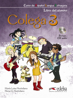 Colega 3 Libro del alumno + CD audio + Cuaderno de ejercicios купить